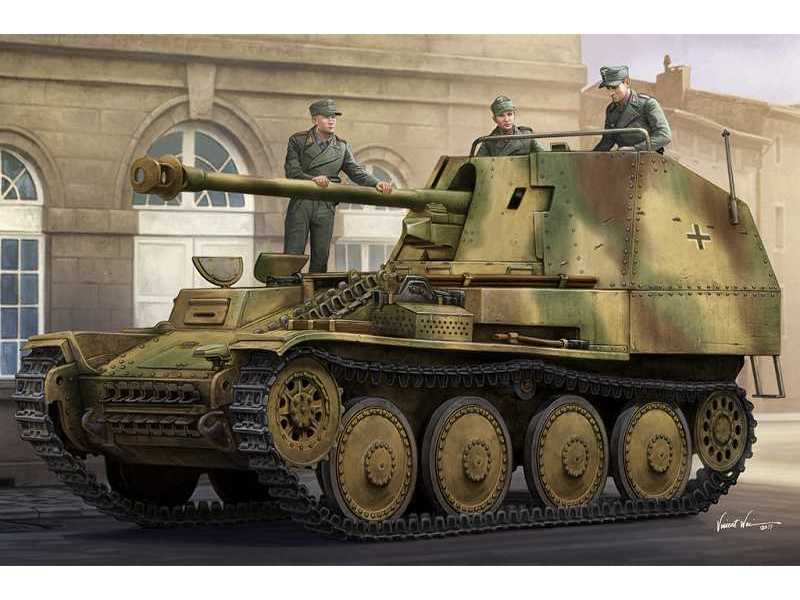 Marder III Ausf.M Sd.Kfz.138 niemiecki niszczyciel czołgów późny - zdjęcie 1 Marder III Ausf.M Sd.Kfz.138 niemiecki niszczyciel czołgów późny - zdjęcie 1