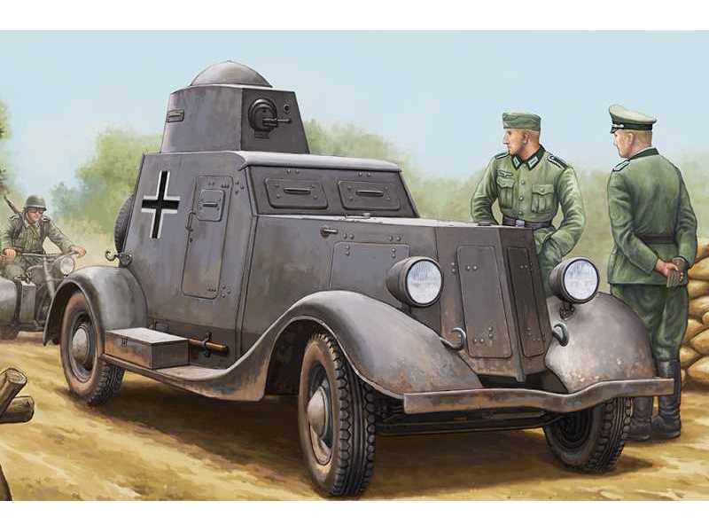 BA-20M - sowiecki samochód pancerny - zdjęcie 1 BA-20M - sowiecki samochód pancerny - zdjęcie 1