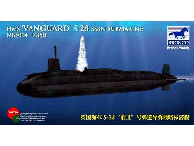 Okręt podwodny HMS-28 Vanguard SSBN  - zdjęcie 1