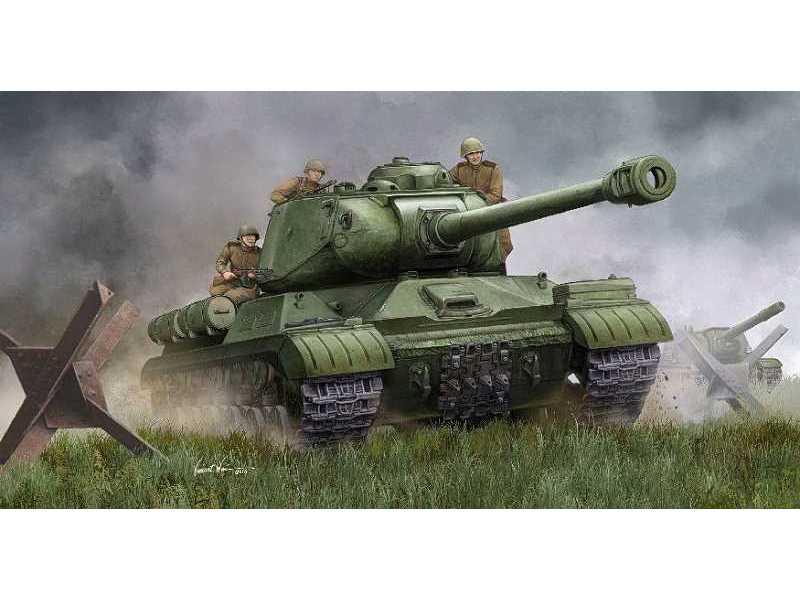 JS-2M ciężki czołg radziecki - późny - zdjęcie 1 JS-2M ciężki czołg radziecki - późny - zdjęcie 1