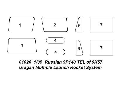 9P140 TEL - 9K57 Uragan radziecki system artylerii rakietowe - zdjęcie 4