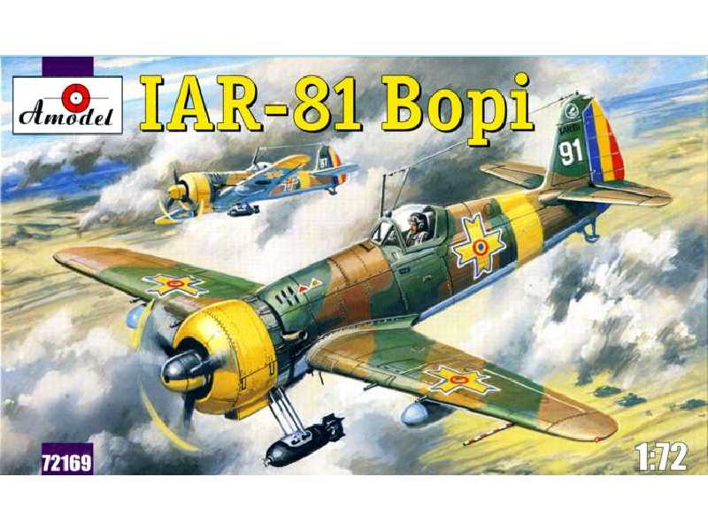 IAR-81 Bopi - rumuński myśliwiec bombardujący - zdjęcie 1 IAR-81 Bopi - rumuński myśliwiec bombardujący - zdjęcie 1
