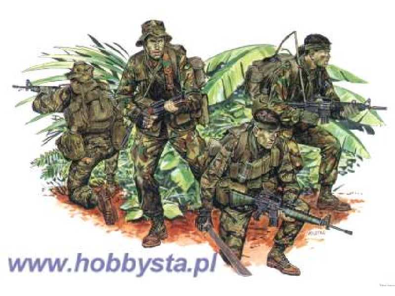 Figurki LRRP - Wietnam - zdjęcie 1 Figurki LRRP - Wietnam - zdjęcie 1