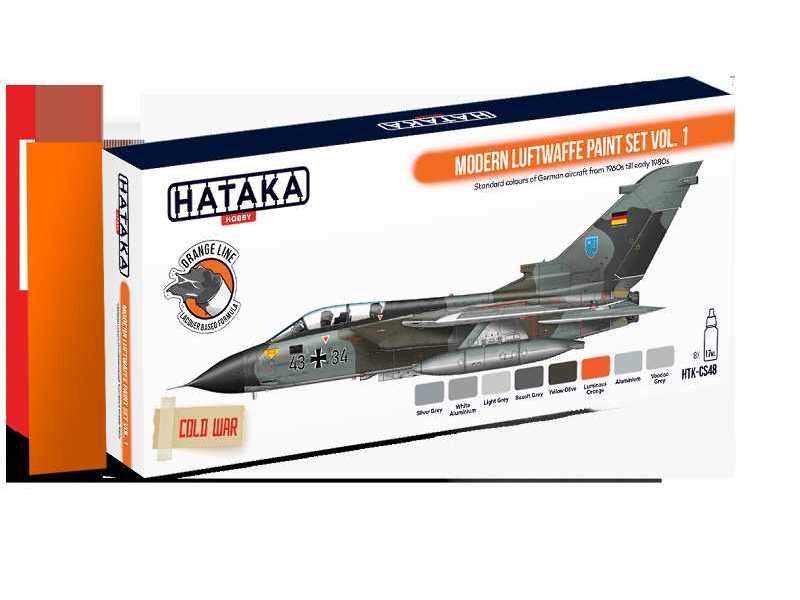 HTK-CS48 Modern Luftwaffe paint set v.1 - zdjęcie 1 HTK-CS48 Modern Luftwaffe paint set v.1 - zdjęcie 1