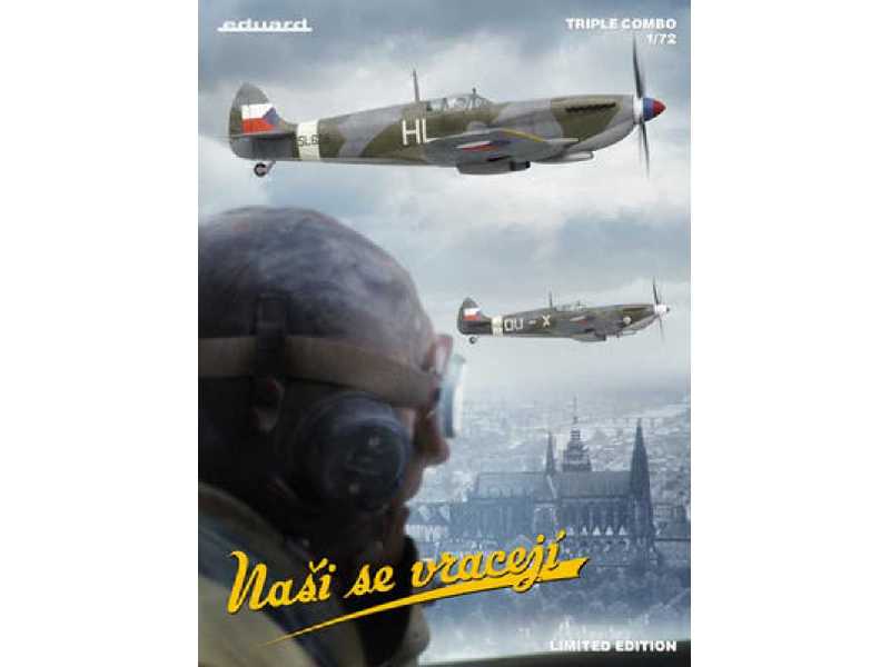 Spitfire Mk.IX - piloci czechosłowaccy - Nasi se vraceji - zdjęcie 1 Spitfire Mk.IX - piloci czechosłowaccy - Nasi se vraceji - zdjęcie 1