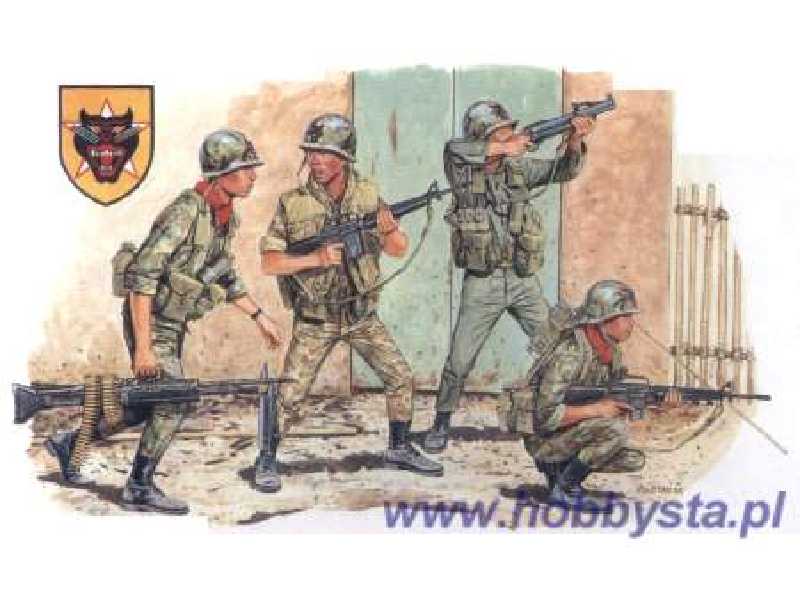 Figurki ARVN RANGERS (Saigon 1968) - zdjęcie 1 Figurki ARVN RANGERS (Saigon 1968) - zdjęcie 1