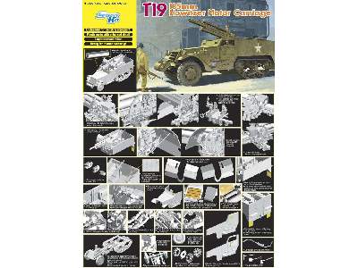 T19 105mm Howitzer Motor Carriage - Smart kit - zdjęcie 2