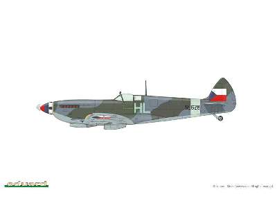 Spitfire Mk.IX - piloci czechosłowaccy - Nasi se vraceji  - zdjęcie 33