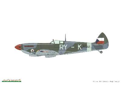 Spitfire Mk.IX - piloci czechosłowaccy - Nasi se vraceji  - zdjęcie 37