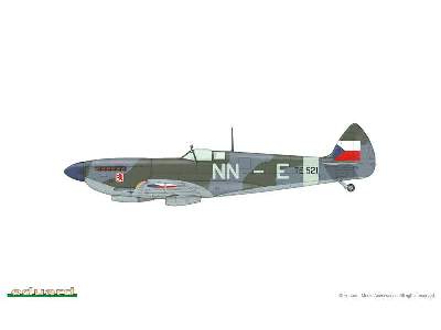 Spitfire Mk.IX - piloci czechosłowaccy - Nasi se vraceji  - zdjęcie 38