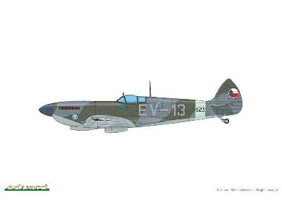 Spitfire Mk.IX - piloci czechosłowaccy - Nasi se vraceji  - zdjęcie 43