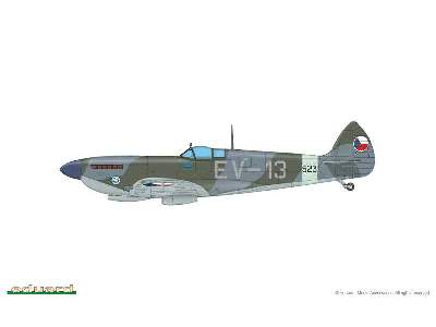 Spitfire Mk.IX - piloci czechosłowaccy - Nasi se vraceji  - zdjęcie 43