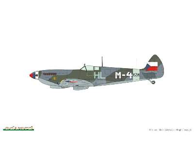 Spitfire Mk.IX - piloci czechosłowaccy - Nasi se vraceji  - zdjęcie 45