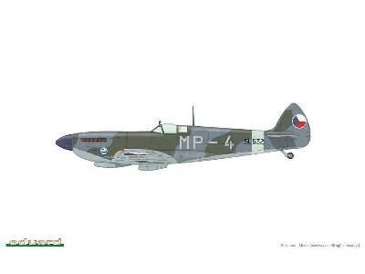 Spitfire Mk.IX - piloci czechosłowaccy - Nasi se vraceji  - zdjęcie 46