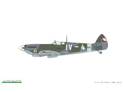 Spitfire Mk.IX - piloci czechosłowaccy - Nasi se vraceji  - zdjęcie 48