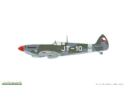 Spitfire Mk.IX - piloci czechosłowaccy - Nasi se vraceji  - zdjęcie 52