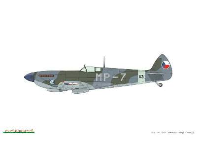 Spitfire Mk.IX - piloci czechosłowaccy - Nasi se vraceji  - zdjęcie 53
