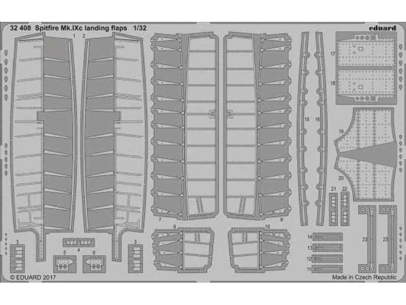Spitfire Mk. IXc landing flaps 1/32 - Revell - zdjęcie 1 Spitfire Mk. IXc landing flaps 1/32 - Revell - zdjęcie 1