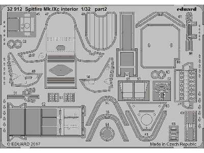 Spitfire Mk. IXc interior 1/32 - Revell - zdjęcie 2