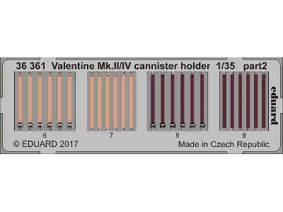 Valentine Mk. II/ IV cannister holder 1/35 - Tamiya - zdjęcie 2