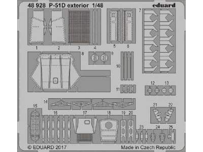 P-51D exterior 1/48 - Meng - zdjęcie 1