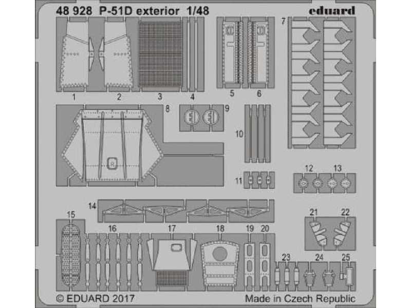 P-51D exterior 1/48 - Meng - zdjęcie 1 P-51D exterior 1/48 - Meng - zdjęcie 1