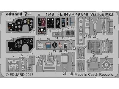 Walrus Mk. I interior 1/48 - Airfix - zdjęcie 1