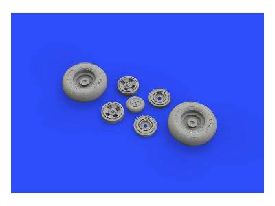 Spitfire Mk. IX wheels - 4 spoke 1/32 - Revell - zdjęcie 9