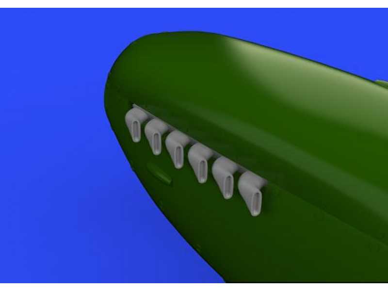 Spitfire Mk. IX exhaust stack - fishtail 1/32 - Revell - zdjęcie 1 Spitfire Mk. IX exhaust stack - fishtail 1/32 - Revell - zdjęcie 1