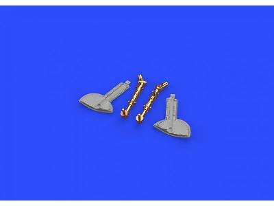 Spitfire Mk. IXc undercarriage legs BRONZE 1/32 - Revell - zdjęcie 5