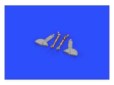 Spitfire Mk. IXc undercarriage legs BRONZE 1/32 - Revell - zdjęcie 9