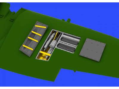 Spitfire Mk. IXe gun bays 1/48 - Eduard - zdjęcie 7