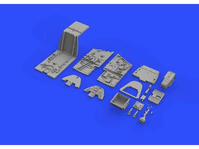 Bf 109G-4 cockpit 1/48 - Eduard - zdjęcie 4