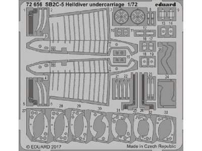 SB2C-5 Helldiver undercarriage 1/72 - Special Hobby - zdjęcie 1
