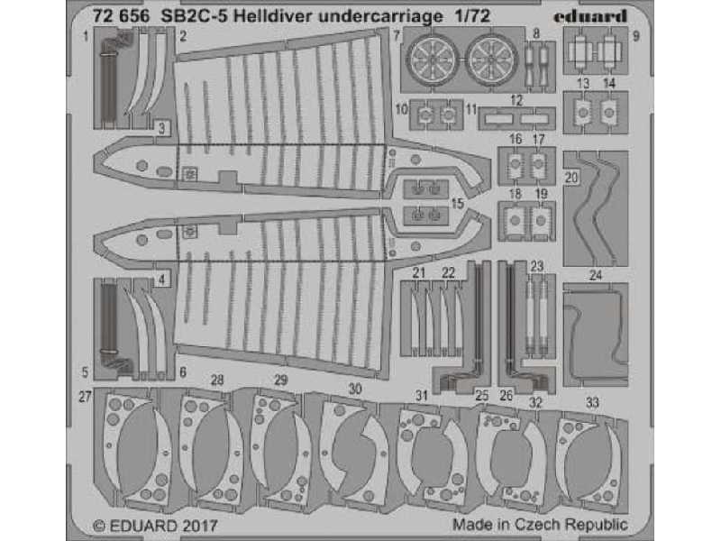 SB2C-5 Helldiver undercarriage 1/72 - Special Hobby - zdjęcie 1 SB2C-5 Helldiver undercarriage 1/72 - Special Hobby - zdjęcie 1