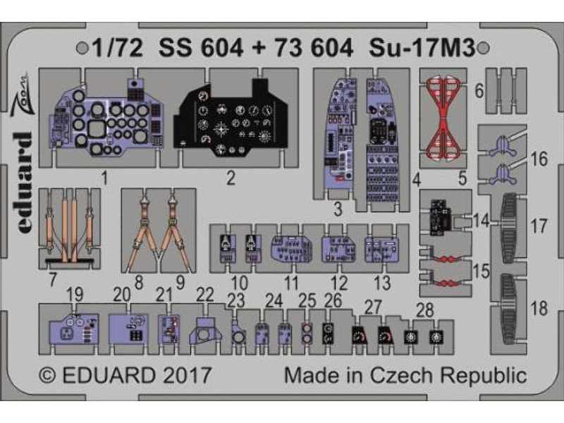 Su-17M3 1/72 - Modelsvit - zdjęcie 1 Su-17M3 1/72 - Modelsvit - zdjęcie 1