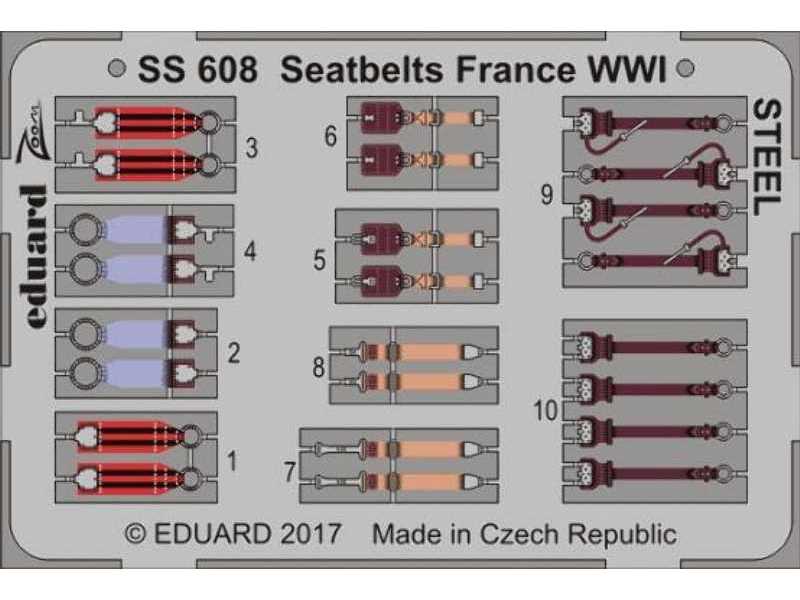 Seatbelts France WWI STEEL 1/72 - zdjęcie 1