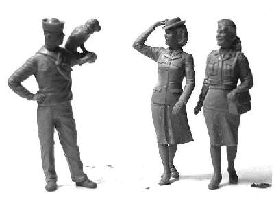 Figurki Women at War: US Navy WAVES - zdjęcie 3