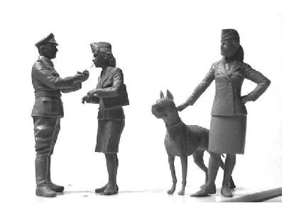 Figurki Women at War: Germany, Luftwaffe Helferinnen - zdjęcie 3