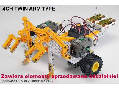 Zdalnie sterowany robot 3K 27MHz FM - zdjęcie 7