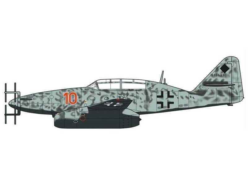 Messerschmitt Me262v056 & Me262b-1a/U1 Nachtjager - 2 Modele - zdjęcie 1 Messerschmitt Me262v056 & Me262b-1a/U1 Nachtjager - 2 Modele - zdjęcie 1
