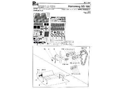 Hanomag SS-100  Meng Models - zdjęcie 8