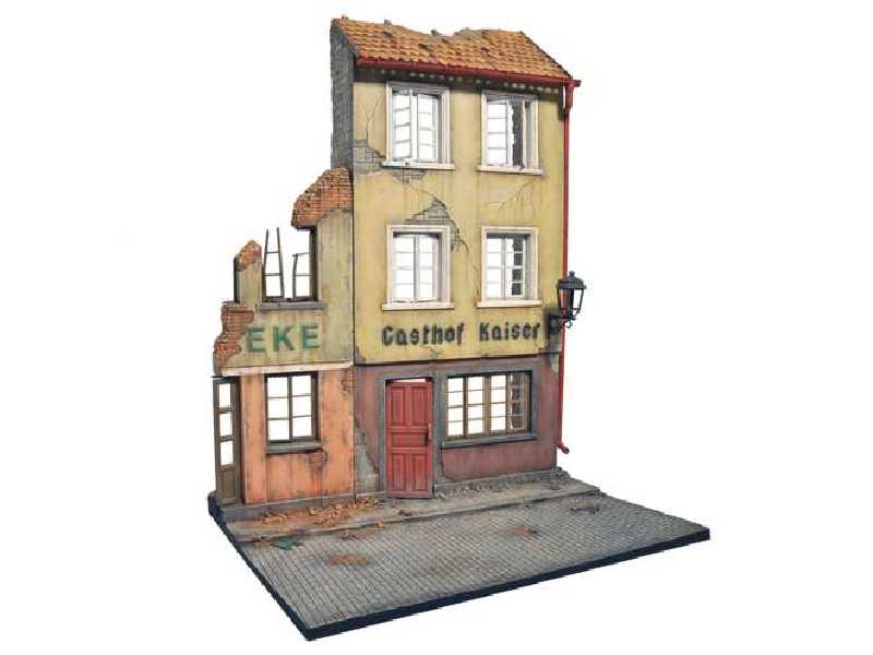Diorama Ruiny niemieckich budynków - zdjęcie 1 Diorama Ruiny niemieckich budynków - zdjęcie 1