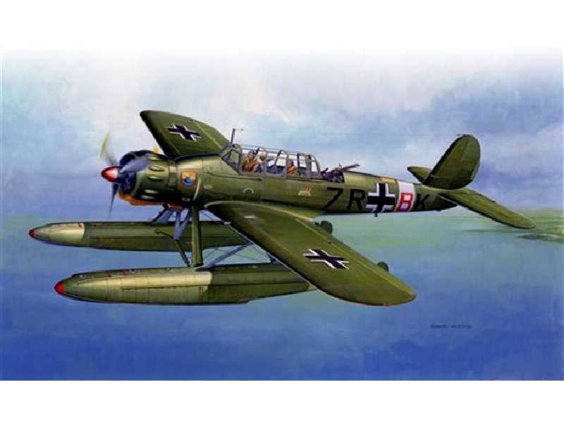 Arado Ar 196 A-3 - niemiecki wodnosamolot rozpoznawczy - zdjęcie 1 Arado Ar 196 A-3 - niemiecki wodnosamolot rozpoznawczy - zdjęcie 1
