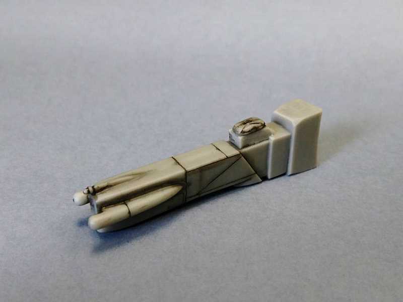 F16 tailcone with drag chute for Tamiya - zdjęcie 1