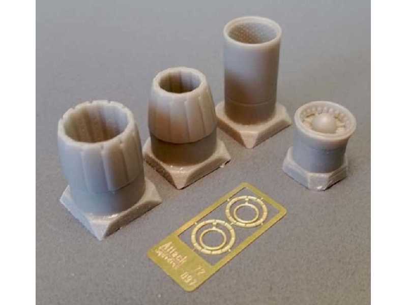 F/A-18 C/D GE F404 Engine Nozzles - zdjęcie 1 F/A-18 C/D GE F404 Engine Nozzles - zdjęcie 1