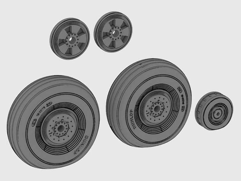 DH Mosquito wheels set - zdjęcie 1