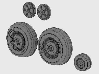 DH Mosquito wheels set - zdjęcie 3