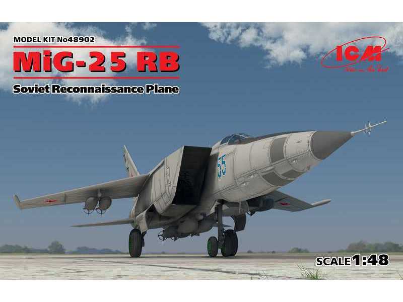 MiG-25 RB - sowiecki samolot rozpoznawczy - zdjęcie 1 MiG-25 RB - sowiecki samolot rozpoznawczy - zdjęcie 1