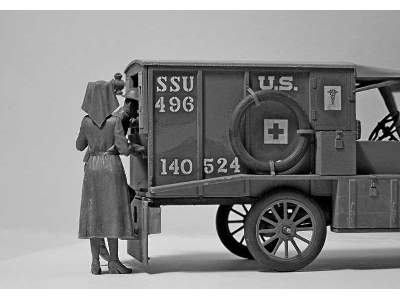 Ford T 1917 Ambulans z amrykańskim personelem medycznym - zdjęcie 16